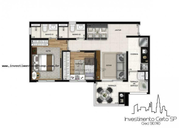 Imagem Apartamento com 2 Quartos à Venda, 58 m² em Vila Formosa - São Paulo Imagem Apartamento com 2 Quartos à Venda, 58 m² em Vila Formosa - São Paulo