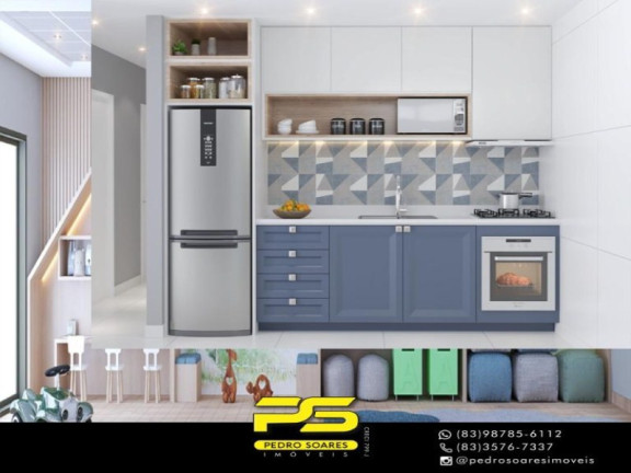 Imagem Apartamento com 3 Quartos à Venda, 84 m² em Brisamar - João Pessoa Imagem Apartamento com 3 Quartos à Venda, 84 m² em Brisamar - João Pessoa
