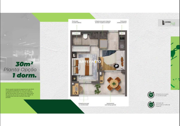 Imagem Kitnet com 1 Quarto à Venda, 31 m² em Santo Amaro - São Paulo Imagem Kitnet com 1 Quarto à Venda, 31 m² em Santo Amaro - São Paulo