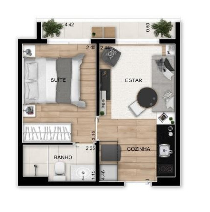 Imagem Apartamento com 1 Quarto à Venda, 28 m² em Bela Vista - São Paulo