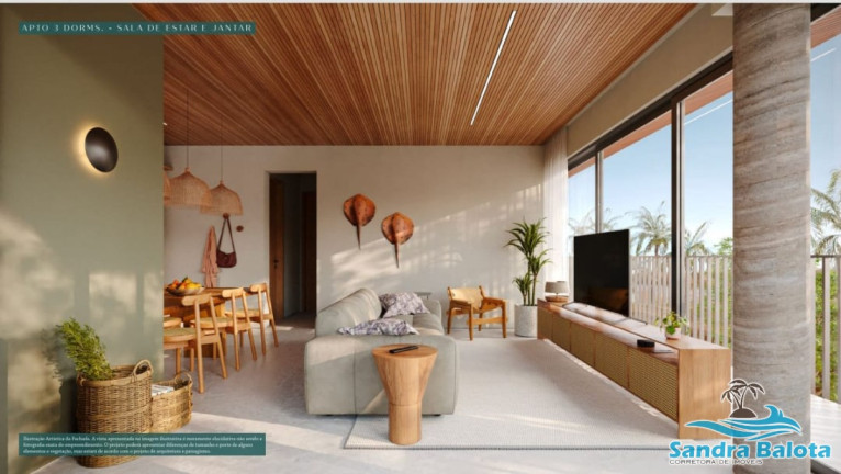 Apartamento com 1 Quarto à Venda, 48 m² em Tenório - Ubatuba