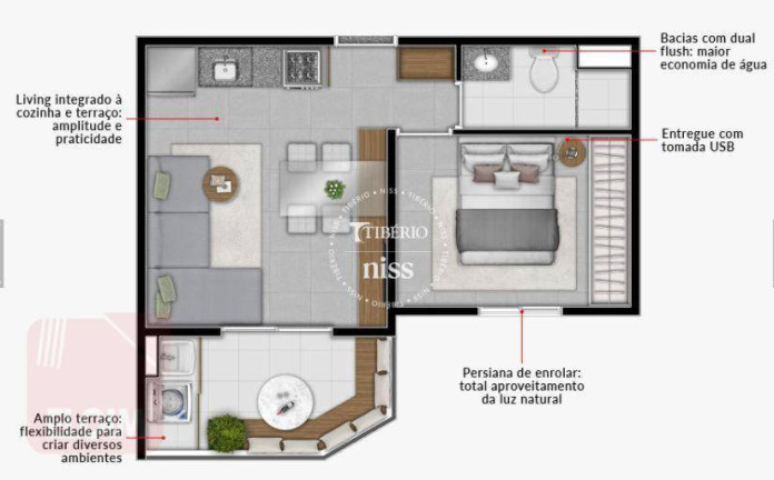 Imagem Apartamento com 2 Quartos à Venda, 38 m² em Santana - São Paulo