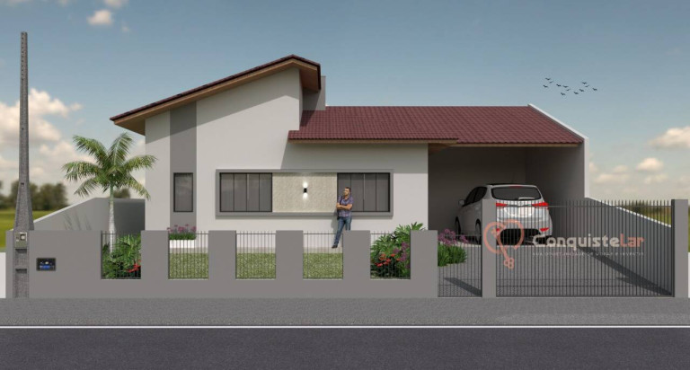Imagem Casa com 3 Quartos à Venda, 133 m² em Três Rios Do Sul - Jaraguá Do Sul