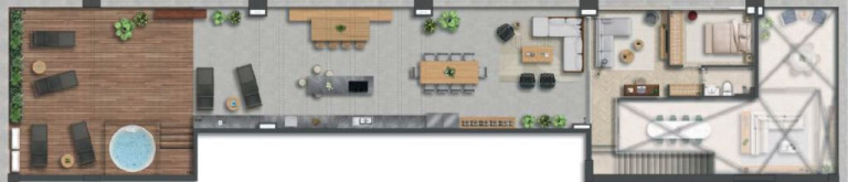 Imagem Cobertura com 3 Quartos à Venda, 209 m² em Itaim Bibi - São Paulo