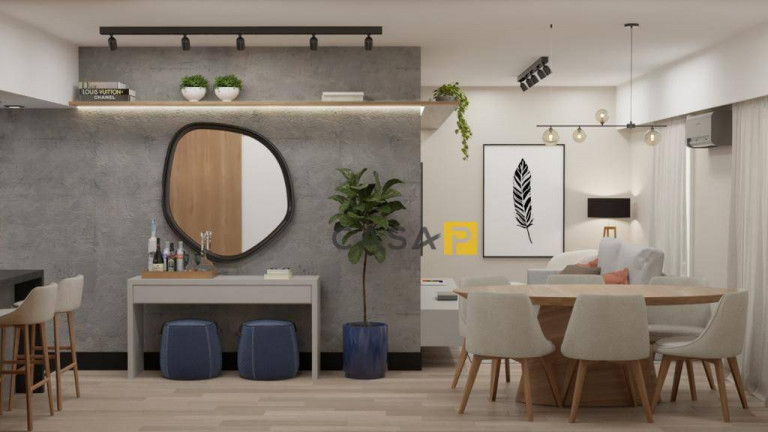 Apartamento com 3 Quartos à Venda, 92 m² em Centro - Americana