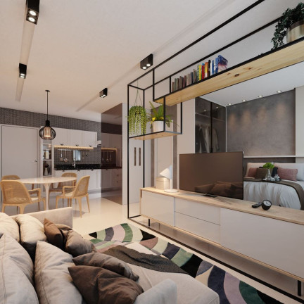 Imagem Studio com 1 Quarto à Venda, 33 m² em Casa Amarela - Recife Imagem Studio com 1 Quarto à Venda, 33 m² em Casa Amarela - Recife
