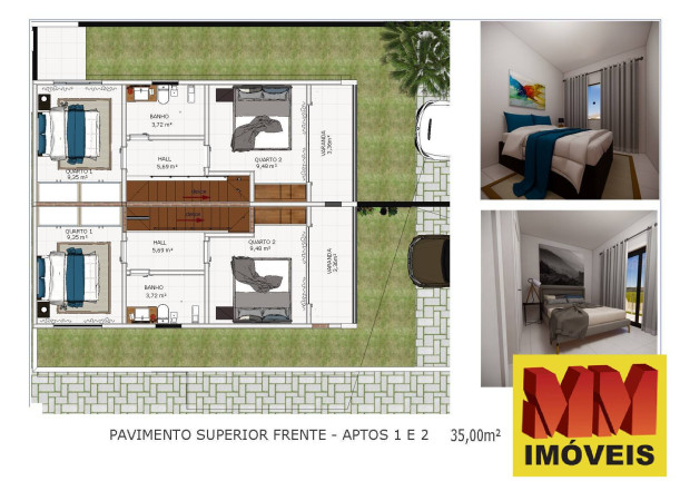 Imagem Casa de Condomínio com 2 Quartos à Venda, 71 m² em Peró - Cabo Frio Imagem Casa de Condomínio com 2 Quartos à Venda, 71 m² em Peró - Cabo Frio