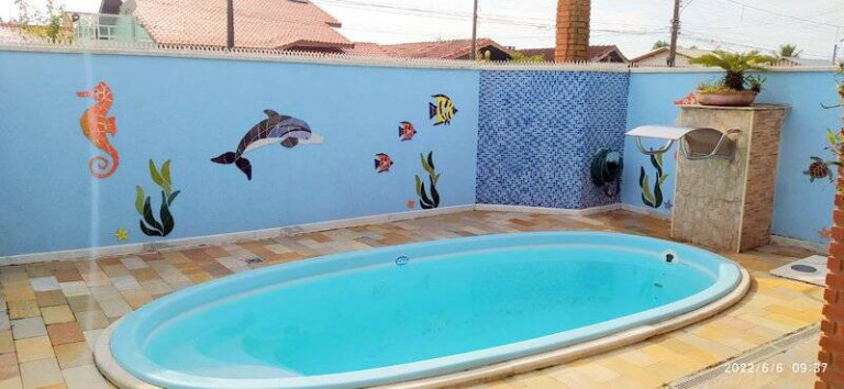 Imagem Casa com 3 Quartos à Venda, 250 m² em Oásis - Peruíbe