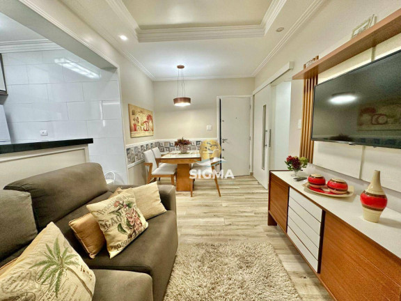 Imagem Apartamento com 1 Quarto à Venda, 57 m² em Pitangueiras - Guarujá