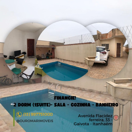Casa com 2 Quartos à Venda, 65 m² em Jardim Guacyra - Itanhaém