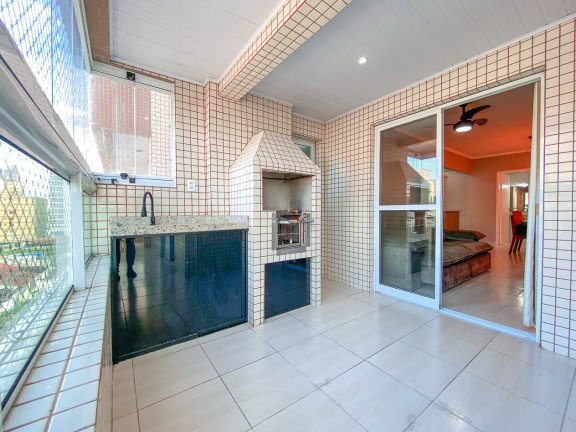 Apartamento com 3 Quartos à Venda, 121 m² em Ocian - Praia Grande