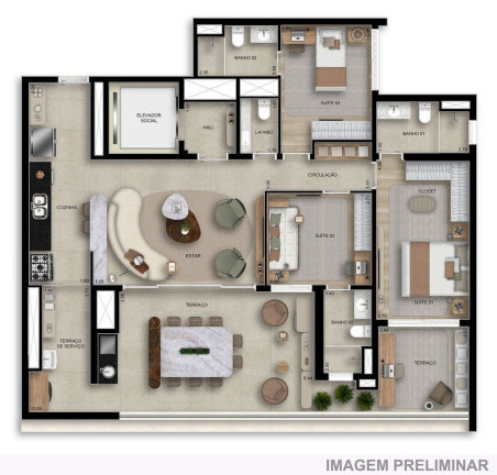 Imagem Apartamento com 3 Quartos à Venda, 106 m² em Butantã - São Paulo Imagem Apartamento com 3 Quartos à Venda, 106 m² em Butantã - São Paulo