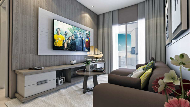 Imagem Apartamento com 2 Quartos à Venda, 60 m² em Mirim - Praia Grande