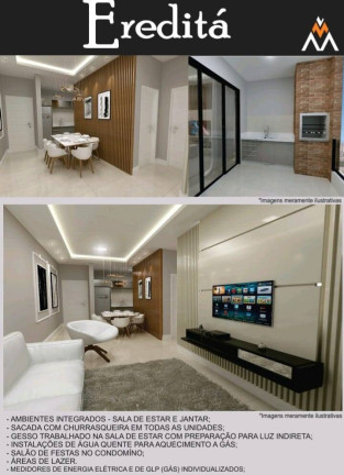 Imagem Apartamento com 2 Quartos à Venda, 62 m² em Country - Cascavel