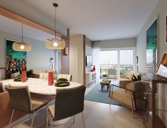 Imagem Apartamento com 2 Quartos à Venda, 51 m² em Jacarecanga - Fortaleza