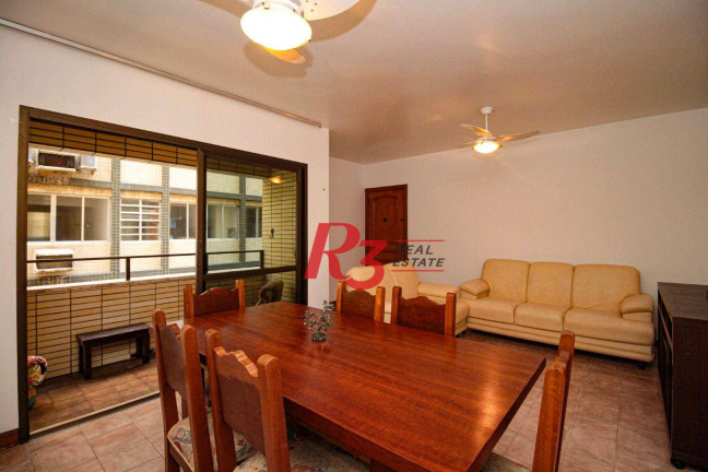 Apartamento com 2 Quartos à Venda ou Locação, 113 m² em Gonzaga - Santos