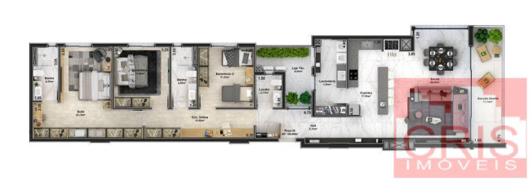 Imagem Apartamento com 3 Quartos à Venda, 331 m² em São Bento - Bento Gonçalves Imagem Apartamento com 3 Quartos à Venda, 331 m² em São Bento - Bento Gonçalves
