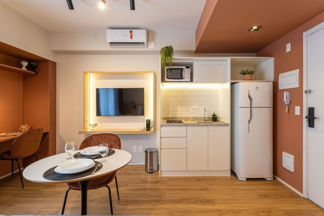 Imagem Apartamento com 1 Quarto para Alugar, 29 m² em Vila Congonhas - São Paulo
