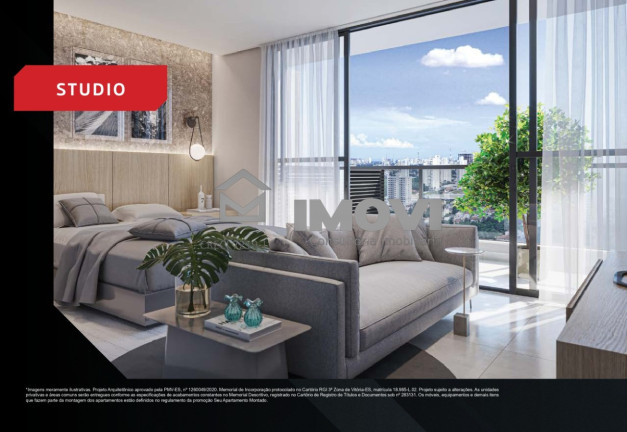 Imagem Apartamento com 1 Quarto à Venda, 39 m² em Jardim Camburi - Vitória