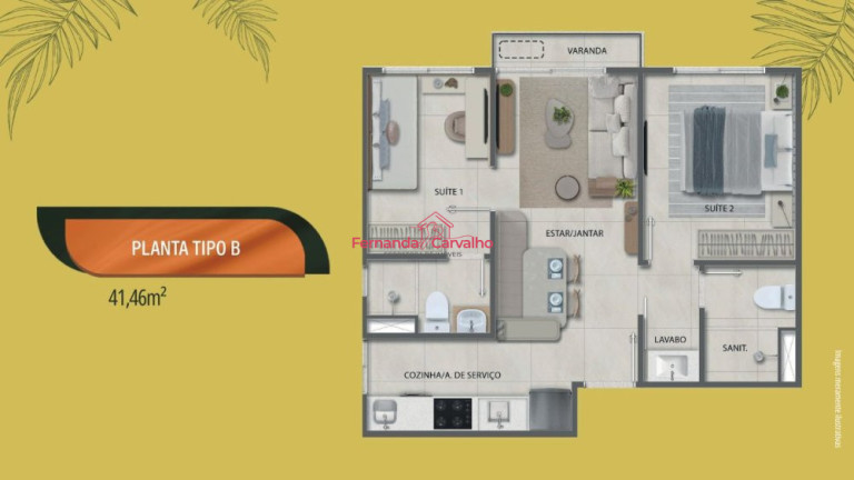 Imagem Apartamento com 2 Quartos à Venda, 41 m² em São Rafael - Salvador