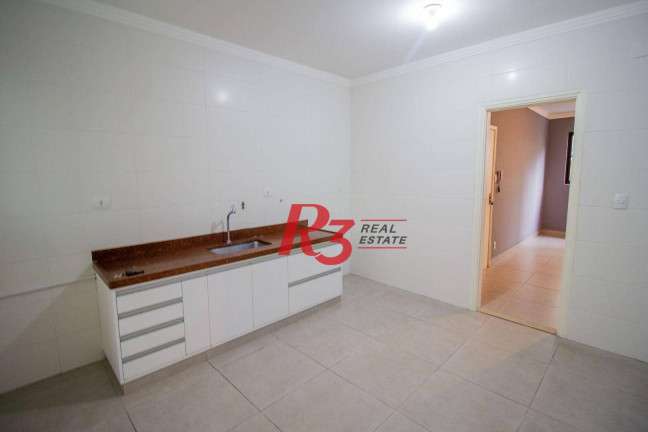 Imagem Apartamento com 3 Quartos para Alugar, 99 m² em Campo Grande - Santos