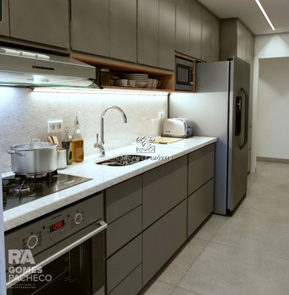 Apartamento com 3 Quartos à Venda, 119 m² em Vila Guilhermina - Praia Grande