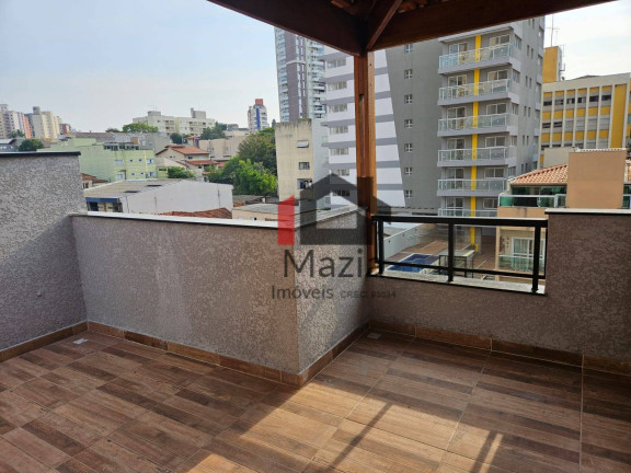 Imagem Cobertura com 2 Quartos à Venda, 95 m² em Vila Bastos - Santo André
