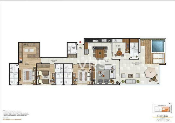 Imagem Apartamento com 1 Quarto à Venda, 47 m² em Várzea - Teresópolis