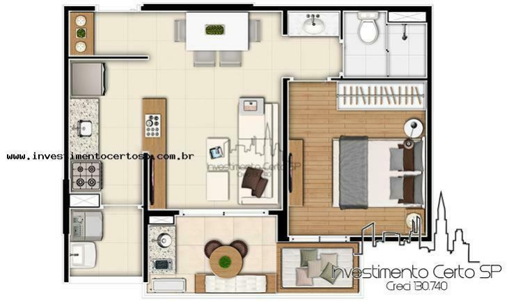 Imagem Apartamento com 1 Quarto à Venda, 43 m² em Vila Anglo Brasileira - São Paulo Imagem Apartamento com 1 Quarto à Venda, 43 m² em Vila Anglo Brasileira - São Paulo