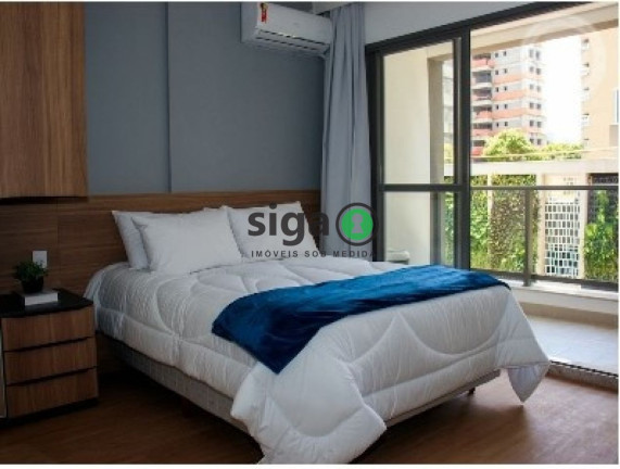 Imagem Apartamento com 1 Quarto à Venda, 33 m² em Brooklin - São Paulo