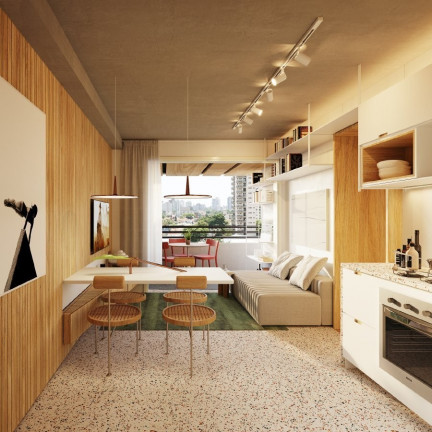 Imagem Imóvel com 1 Quarto à Venda, 44 m² em Pinheiros - São Paulo Imagem Imóvel com 1 Quarto à Venda, 44 m² em Pinheiros - São Paulo