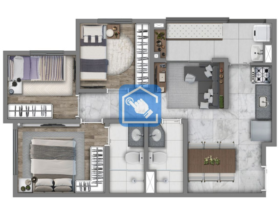 Imagem Apartamento com 3 Quartos à Venda, 55 m² em Limão - São Paulo