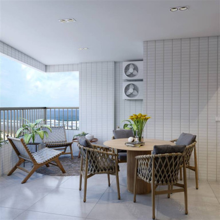 Imagem Apartamento com 3 Quartos à Venda, 115 m² em Guilhermina - Praia Grande