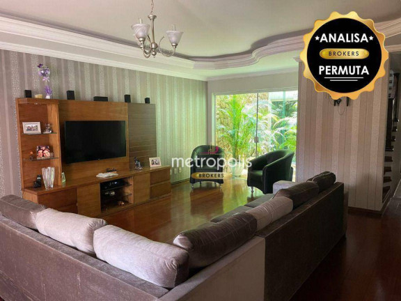 Sobrado com 4 Quartos à Venda, 341 m² em Vila Camilópolis - Santo André
