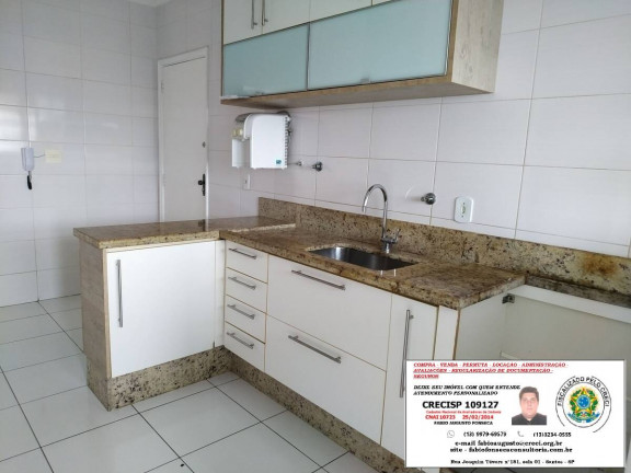 Imagem Apartamento com 3 Quartos à Venda, 92 m² em Boqueirão - Santos