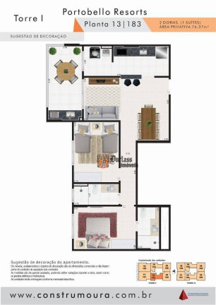 Imagem Apartamento com 2 Quartos à Venda, 76 m² em Centro - Mongaguá