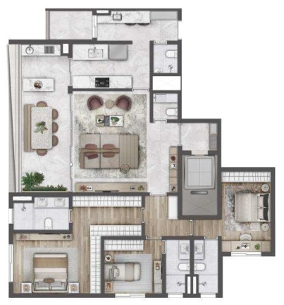 Imagem Cobertura com 4 Quartos à Venda, 345 m² em Moema - São Paulo