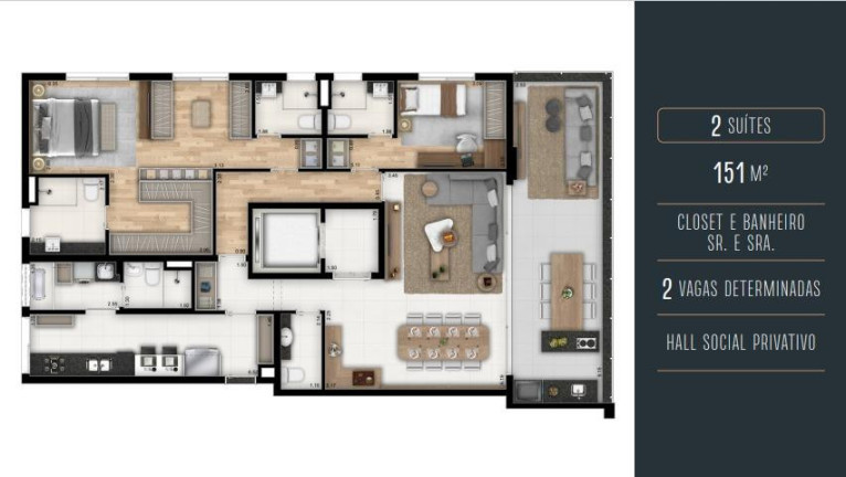 Imagem Apartamento com 3 Quartos à Venda, 151 m² em Perdizes - São Paulo