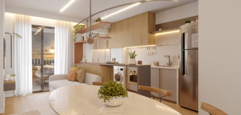 Imagem Apartamento com 2 Quartos à Venda, 62 m² em Ribeirânia - Ribeirão Preto