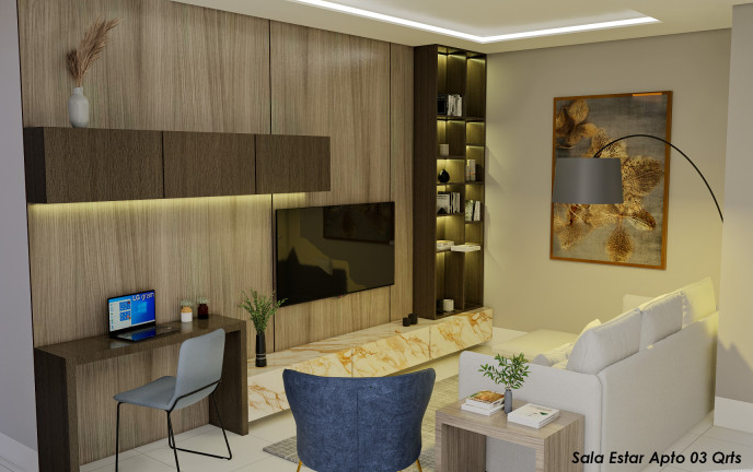 Imagem Apartamento com 2 Quartos à Venda, 61 m² em Laranjeiras - Uberlândia Imagem Apartamento com 2 Quartos à Venda, 61 m² em Laranjeiras - Uberlândia