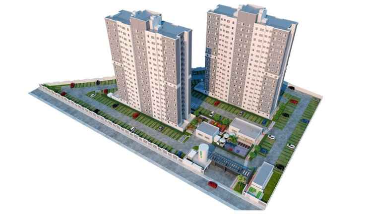 Imagem Apartamento com 2 Quartos à Venda, 53 m² em Ponta De Campina - Cabedelo