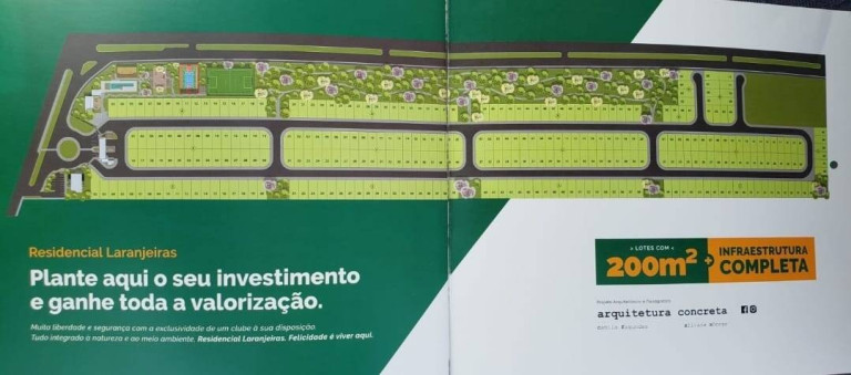 Terreno à Venda, 200 m² em Aviação - Araçatuba