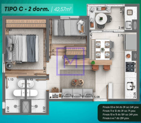 Imagem Apartamento com 2 Quartos à Venda, 42 m² em Itaquera - São Paulo Imagem Apartamento com 2 Quartos à Venda, 42 m² em Itaquera - São Paulo