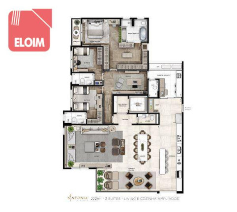 Imagem Apartamento com 4 Quartos à Venda, 222 m² em Perdizes - São Paulo