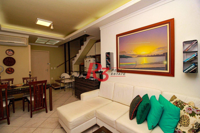 Imagem Loft com 2 Quartos para Alugar, 72 m² em Gonzaga - Santos