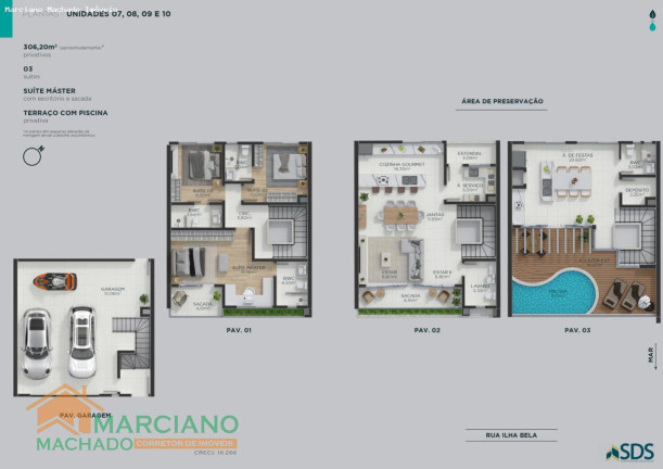 Imagem Casa com 3 Quartos à Venda, 308 m² em Quatro Ilhas - Bombinhas