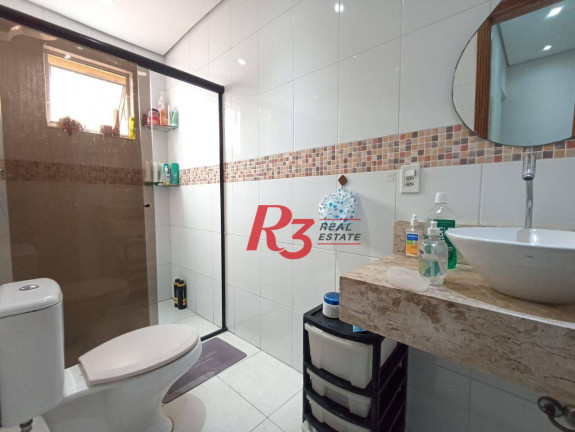 Imagem Casa com 3 Quartos para Alugar, 110 m² em Aparecida - Santos