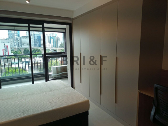 Imagem Apartamento com 1 Quarto para Alugar, 33 m² em Brooklin  - São Paulo
