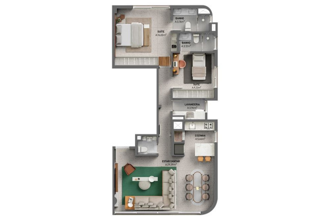 Imagem Apartamento com 2 Quartos à Venda, 93 m² em Moinhos De Vento - Porto Alegre