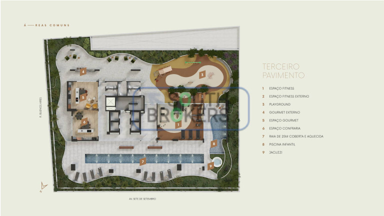 Imagem Apartamento com 3 Quartos à Venda, 31 m² em Batel - Curitiba